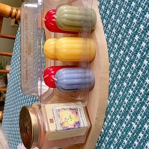 Home Interior Candle and 6 Votive Candles